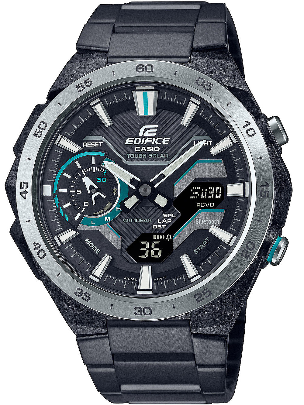 Casio ECB-2200DD-1AEF Edifice Solar vyriškas laikrodis 48mm 10ATM