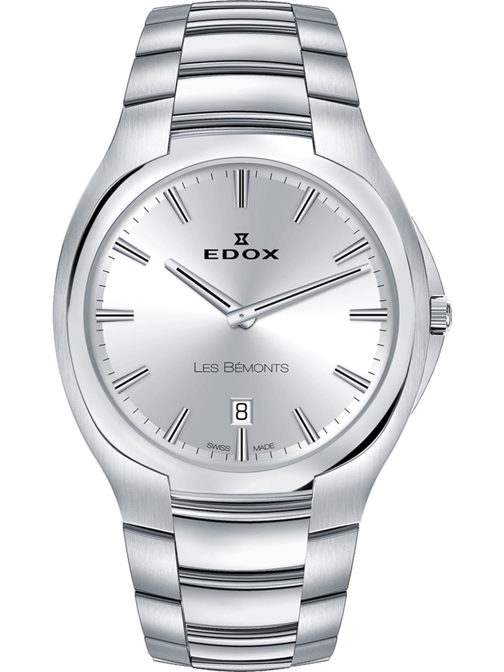 Edox 56003-3-AIN Les Bemonts vyriškas laikrodis 40mm 3ATM