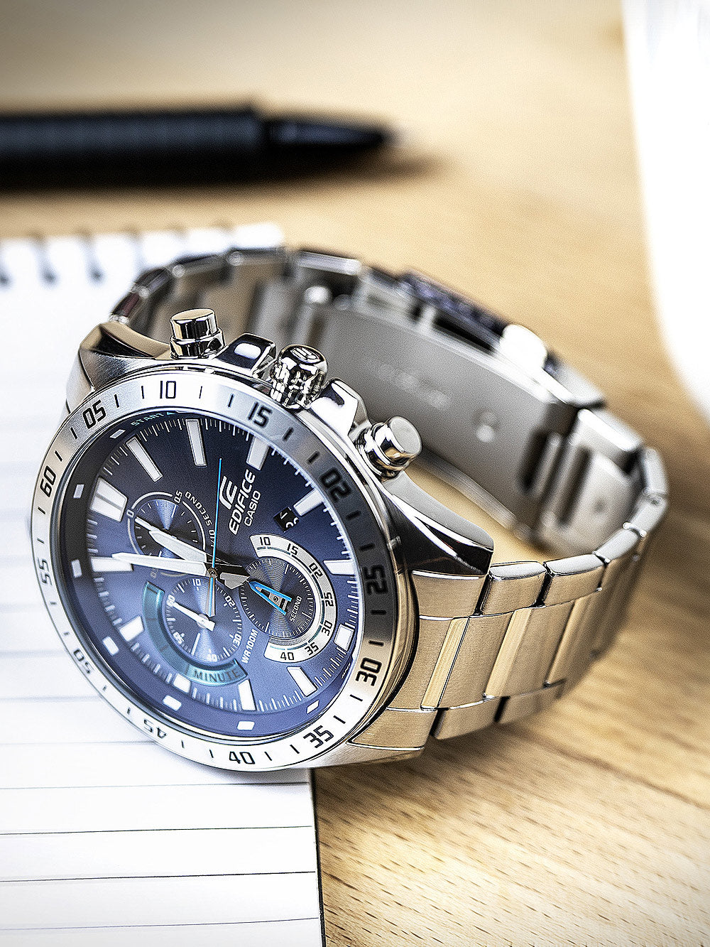 Casio EFV-620D-2AVUEF Edifice vyriškas laikrodis 49mm 10ATM