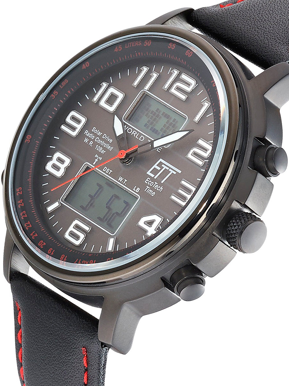 ETT EGS-11452-22L Solar Drive radio contr. Hunter II 48mm 10ATM