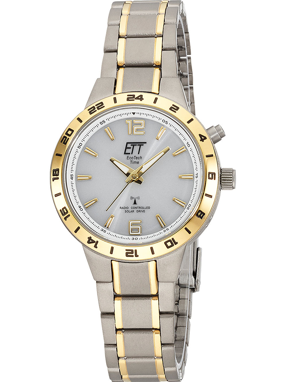 ETT ELT-11449-11M Funk Solar Drive Basic Titan moteriškas laikrodis 32mm 5ATM