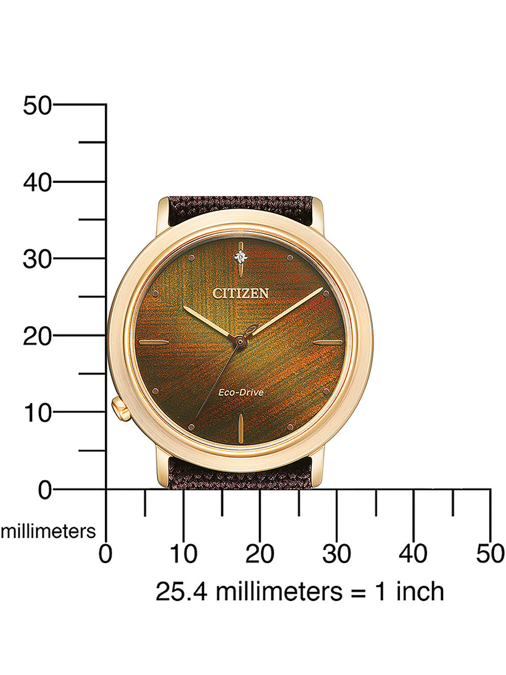 Citizen EM1003-48X Eco-Drive Elegance Ambiluna 34mm 5ATM