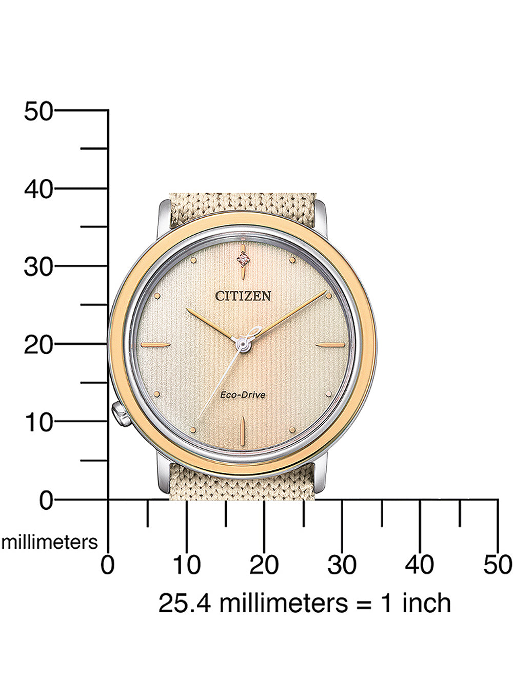 Citizen EM1006-40A Eco-Drive Elegance Ambiluna 34mm 5ATM