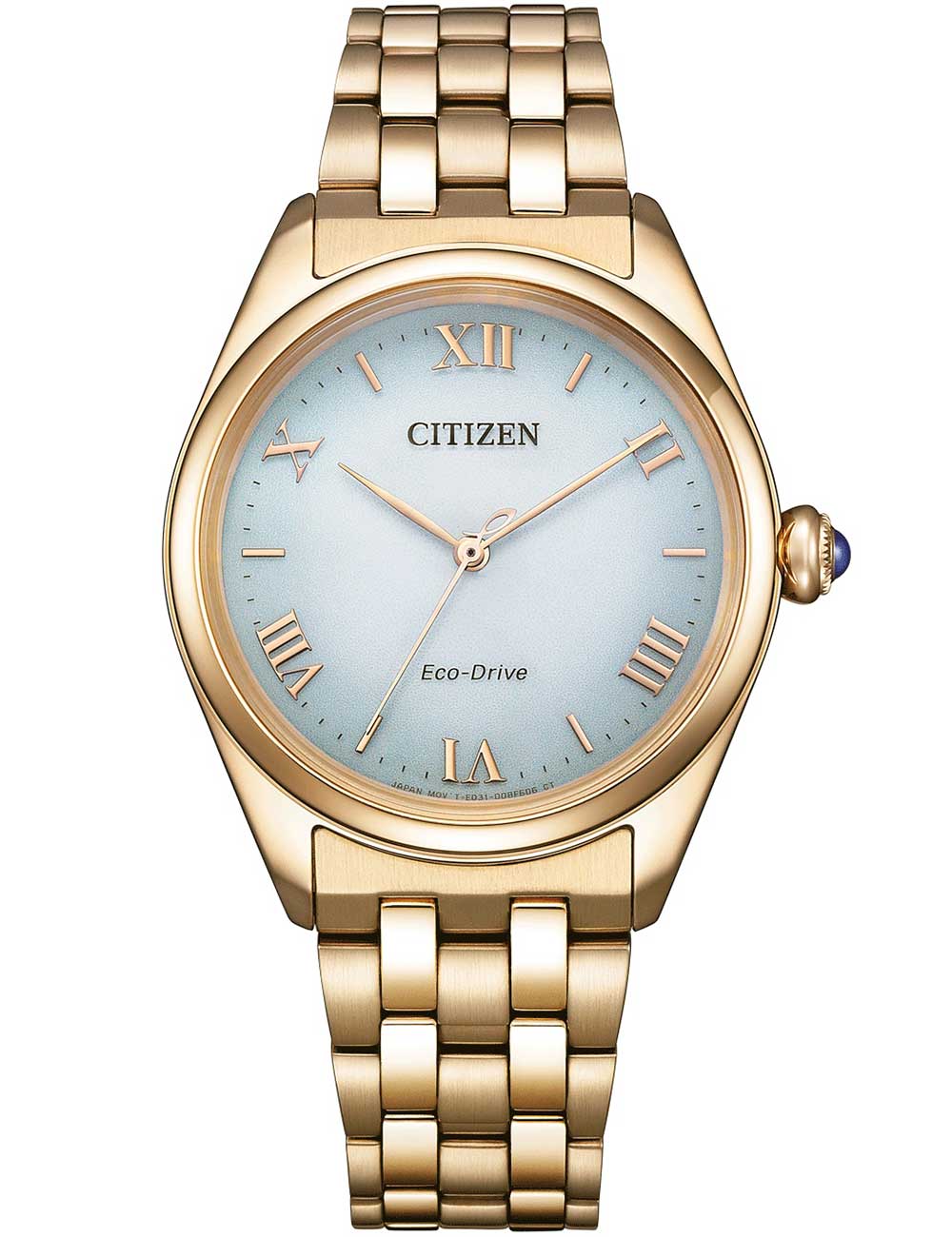 Citizen EM1143-81X moteriškas laikrodis Citizen L Eco-Drive 33,0mm 5ATM