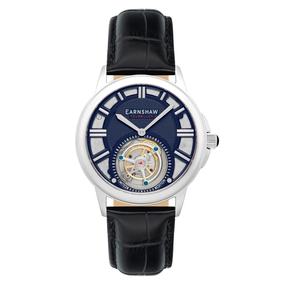 Thomas Earnshaw ES-8239-02 Disraeli Tourbillon vyriškas laikrodis 42mm 3ATM