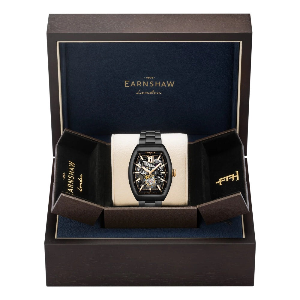 Thomas Earnshaw ES-8277-44 Supremacy Tourbillon vyriškas laikrodis 45mm 5ATM