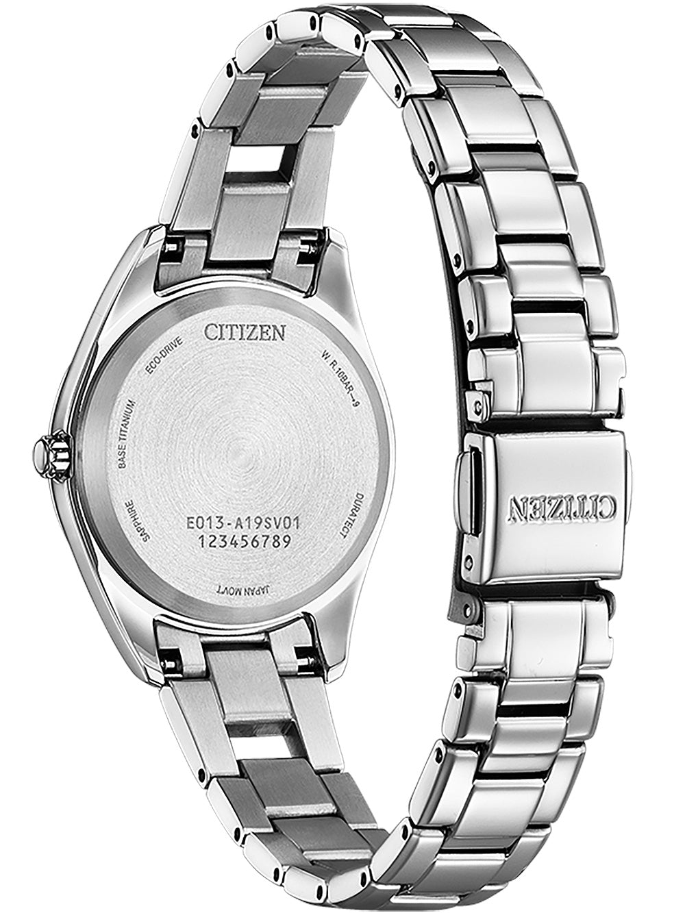 Citizen EW2601-81Z Eco-Drive Titanium moteriškas laikrodis 29mm 10ATM