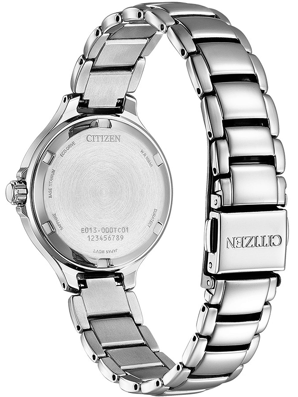 Citizen EW2680-84N Eco-Drive Titanium moteriškas laikrodis 31mm 10ATM