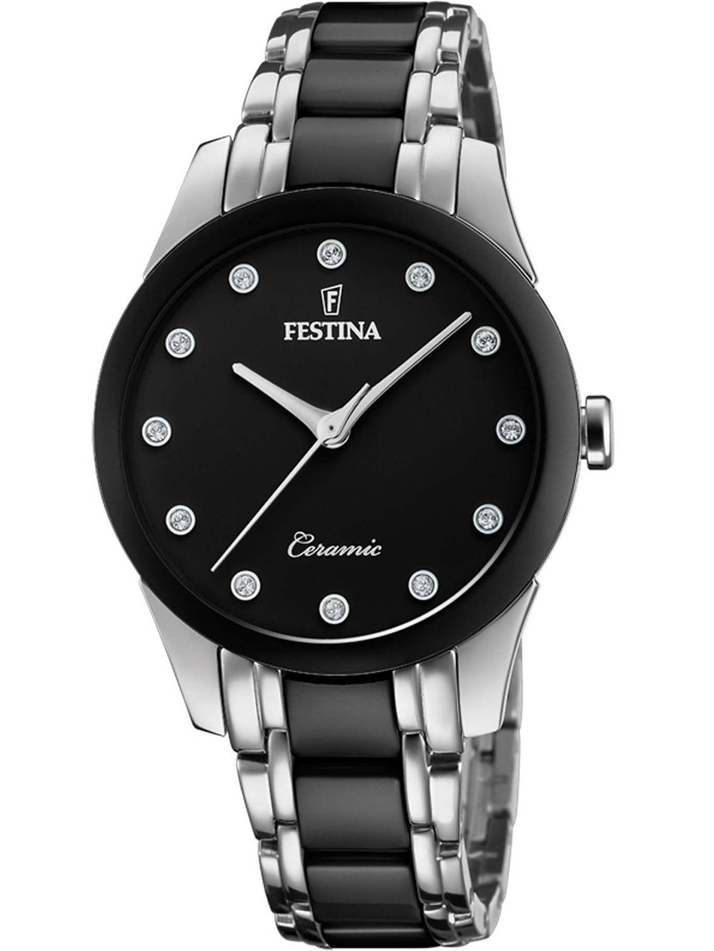 Festina F20499/3 Ceramic moteriškas laikrodis 35mm 5ATM