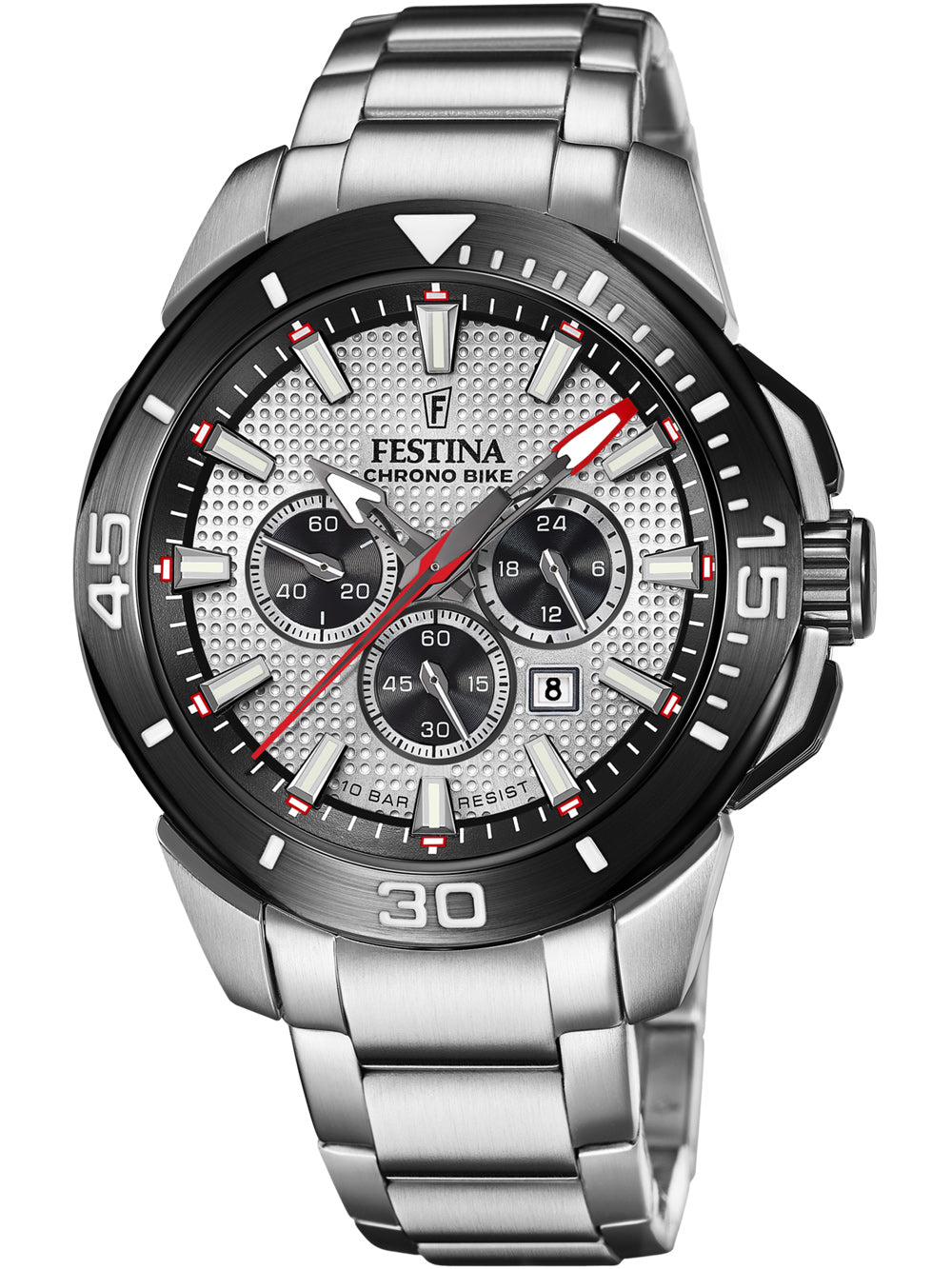 Festina F20641/1 Chrono Bike vyriškas laikrodis 47mm 10ATM