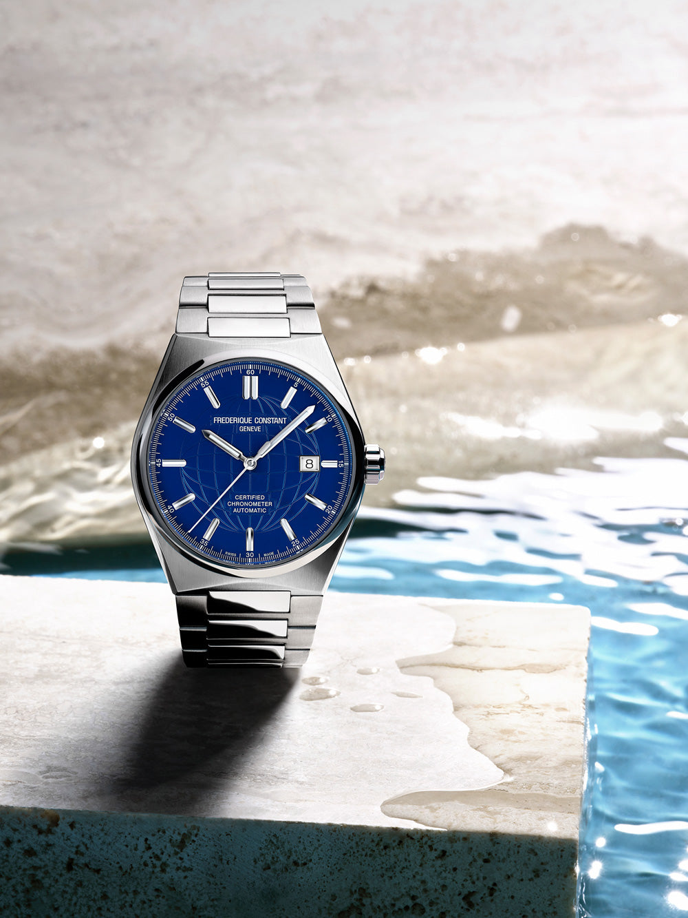 Frederique Constant FC-303N4NH6B Highlife Automatic vyriškas laikrodis 41mm 10ATM