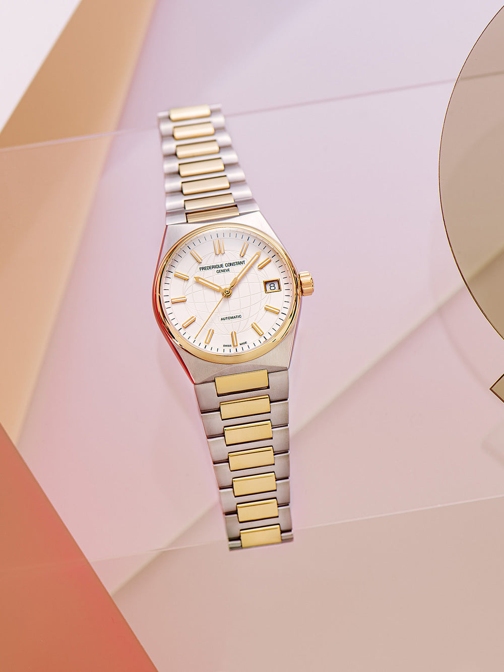 Frederique Constant FC-303V2NH3B Highlife moteriškas laikrodis Automatic 34mm 5ATM