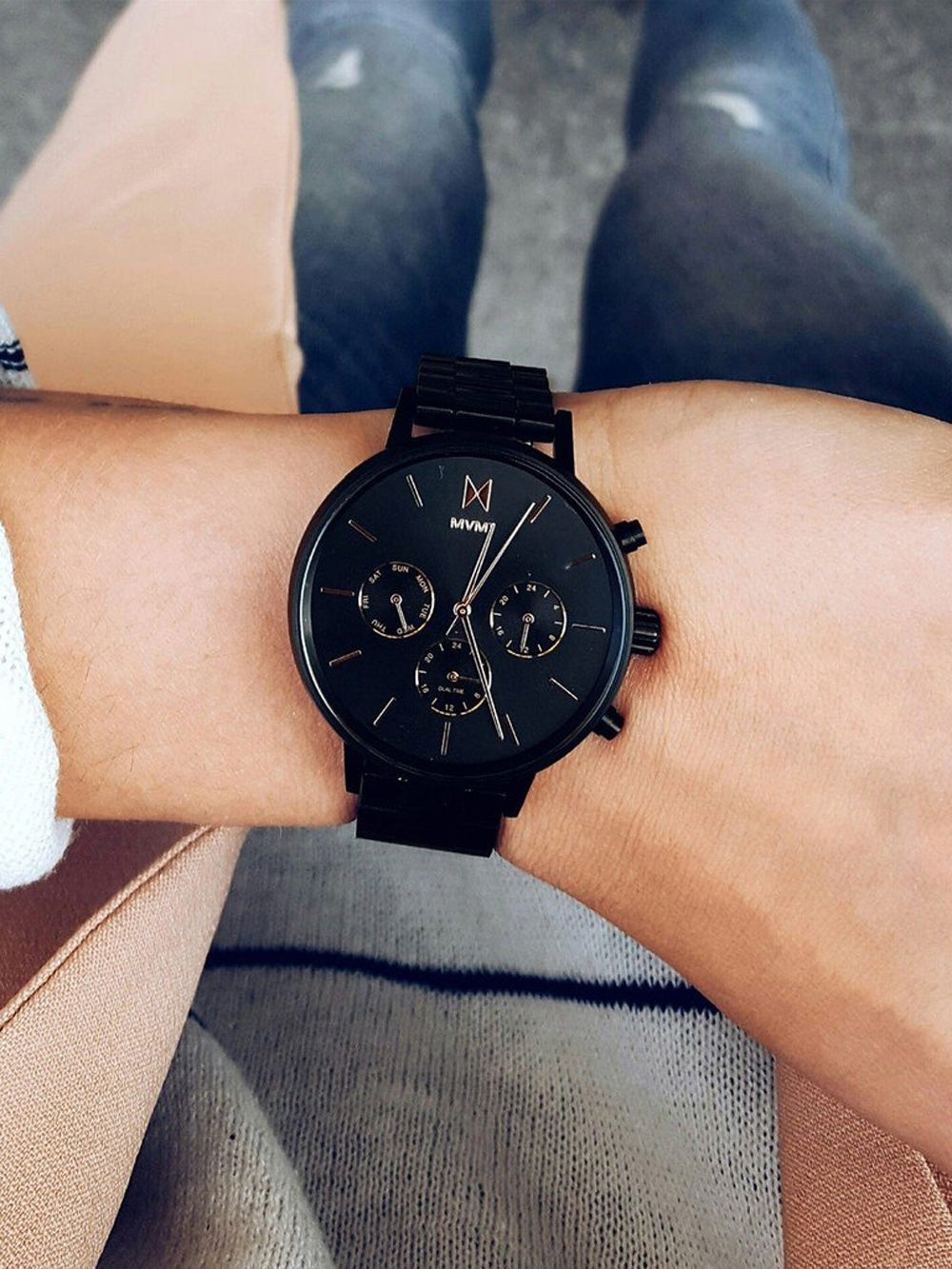 MVMT FC01-BL Nova Crux moteriškas laikrodis 38mm 5ATM