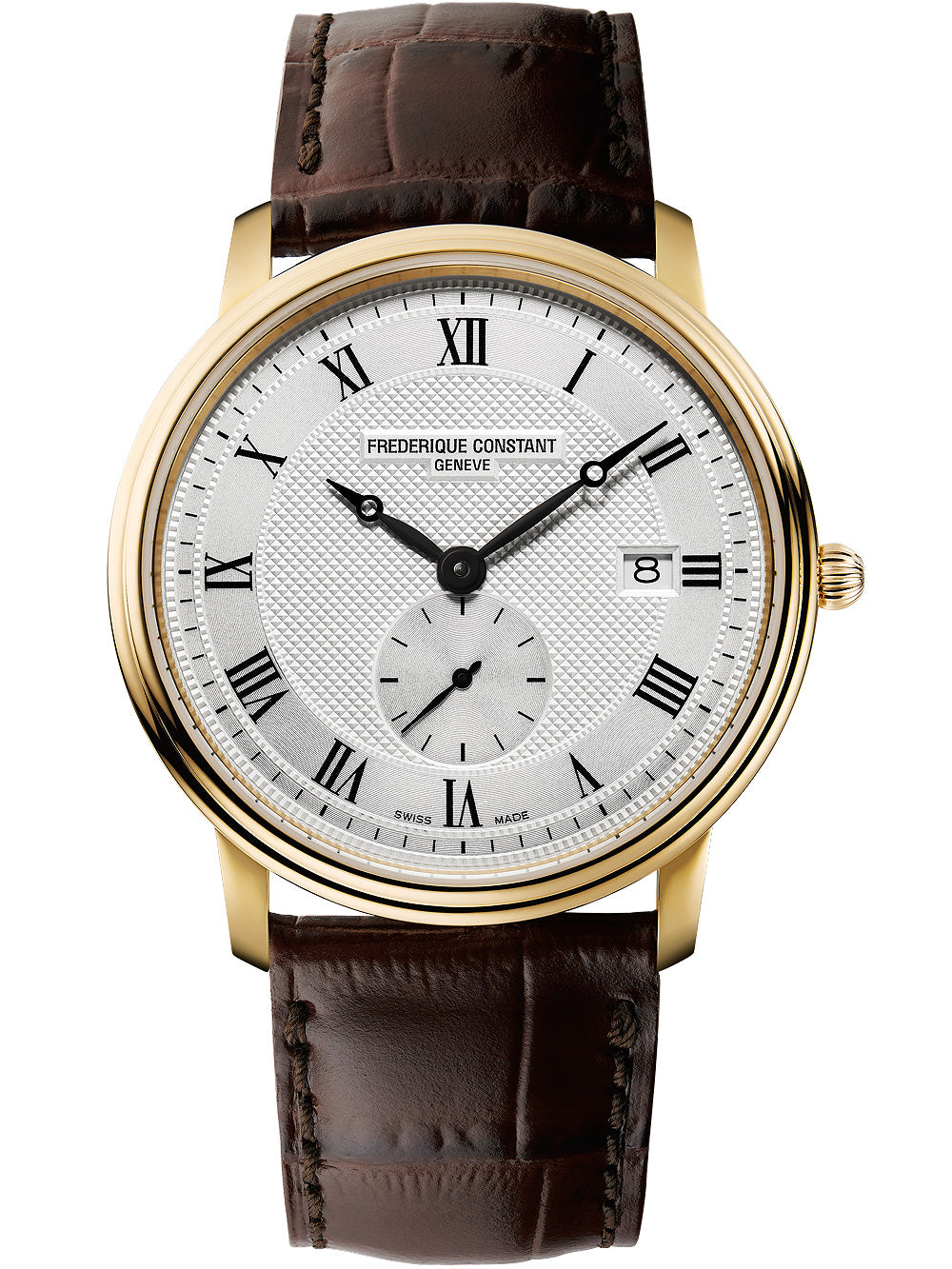 Frederique Constant FC-245M5S5 Slimline Small Seconds vyriškas laikrodis