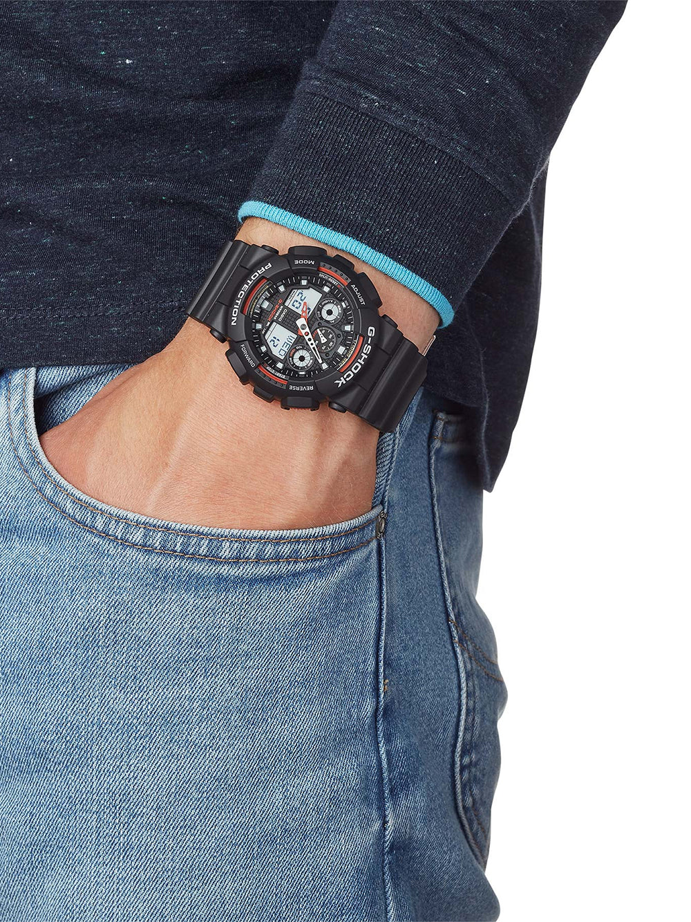 CASIO GA-100-1A4ER G-SHOCK 51mm 20 ATM