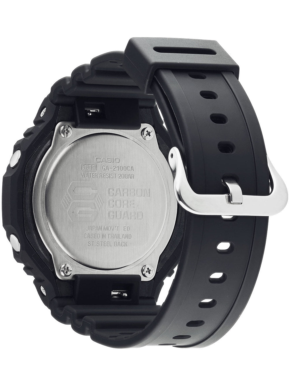 Casio GA-2100-1A2ER G-Shock vyriškas laikrodis 45mm 20ATM