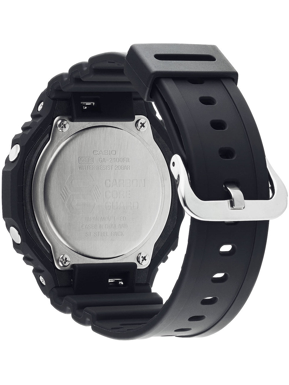 Casio GA-2100-1A3ER G-Shock vyriškas laikrodis 45mm 20ATM