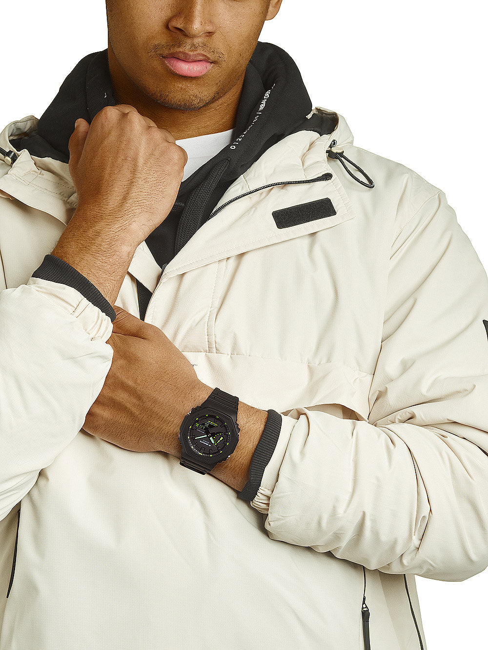 Casio GA-2100-1A3ER G-Shock vyriškas laikrodis 45mm 20ATM