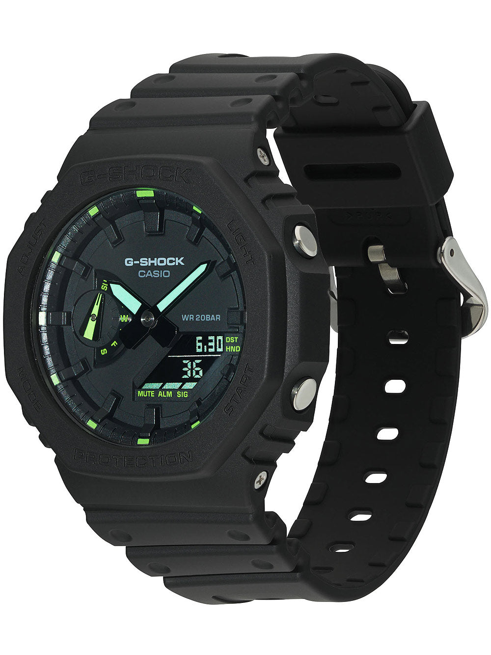 Casio GA-2100-1A3ER G-Shock vyriškas laikrodis 45mm 20ATM