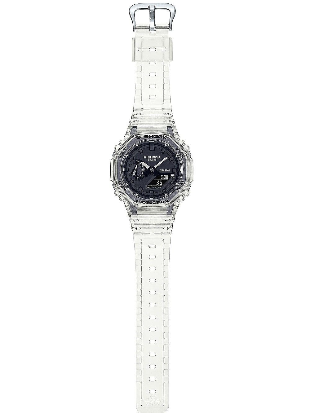 Casio GA-2100SKE-7AER G-Shock vyriškas laikrodis 45mm 20ATM