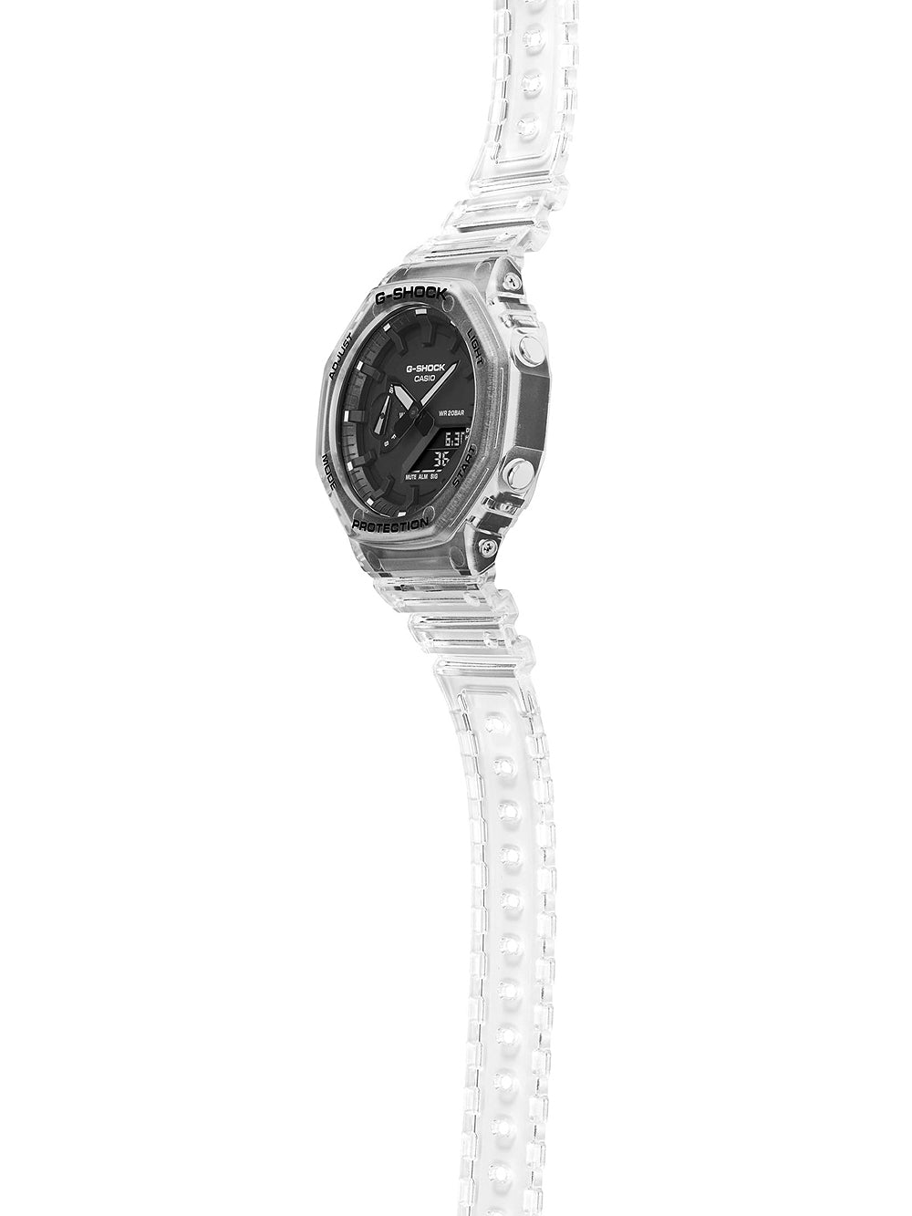 Casio GA-2100SKE-7AER G-Shock vyriškas laikrodis 45mm 20ATM
