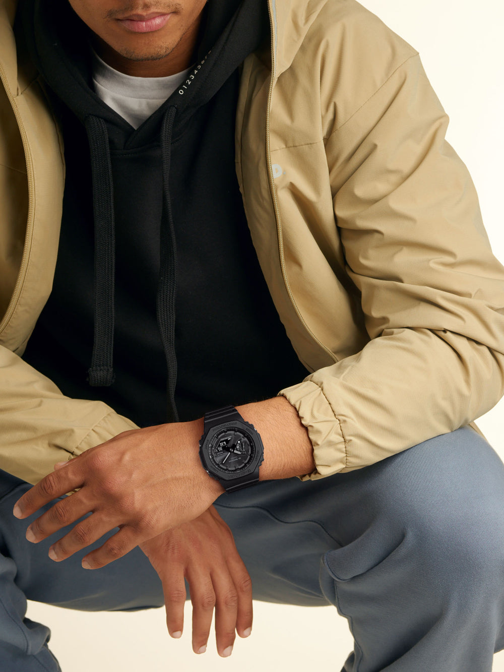 Casio GA-B2100-1A1ER G-Shock vyriškas laikrodis 45mm 20ATM