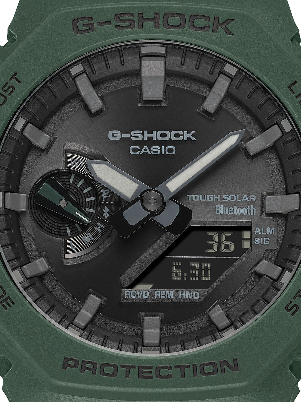 Casio GA-B2100-3AER G-Shock vyriškas laikrodis 45mm 20ATM