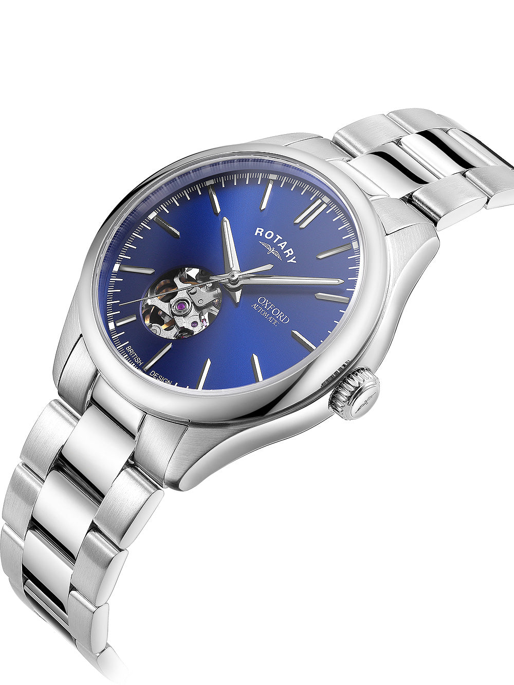 Rotary GB05095/05 Oxford Automatic vyriškas laikrodis 40mm 5ATM
