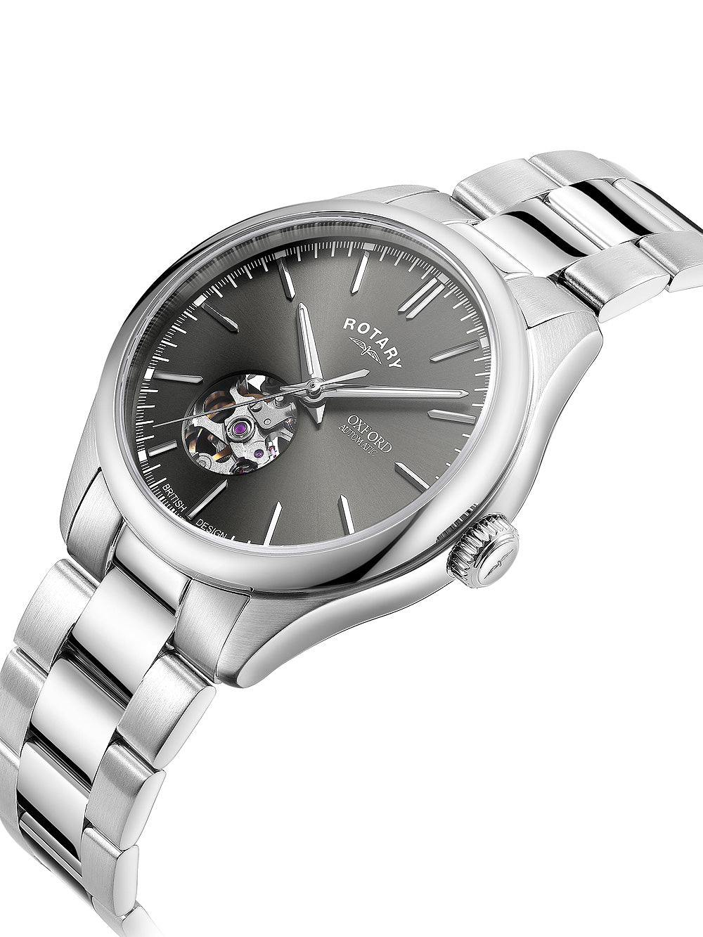 Rotary GB05095/74 Oxford Automatic vyriškas laikrodis 40mm 5ATM
