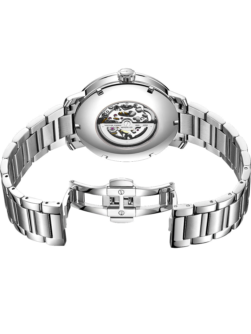 Rotary GB05350/24 Greenwich Automatic vyriškas laikrodis 42mm 5ATM
