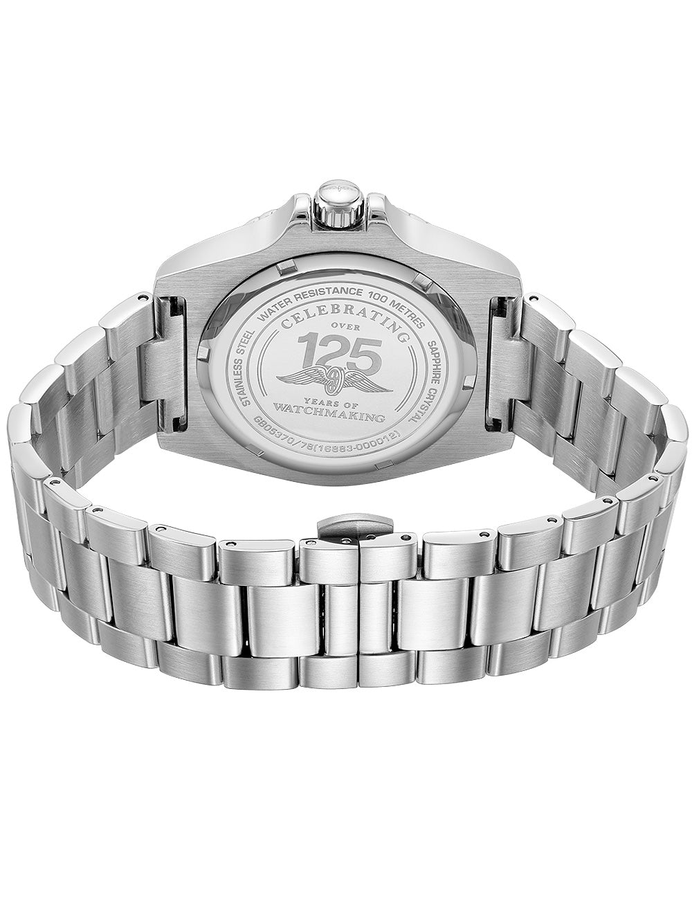 Rotary GB05370/78 Henley World Timer vyriškas laikrodis 41mm 10ATM