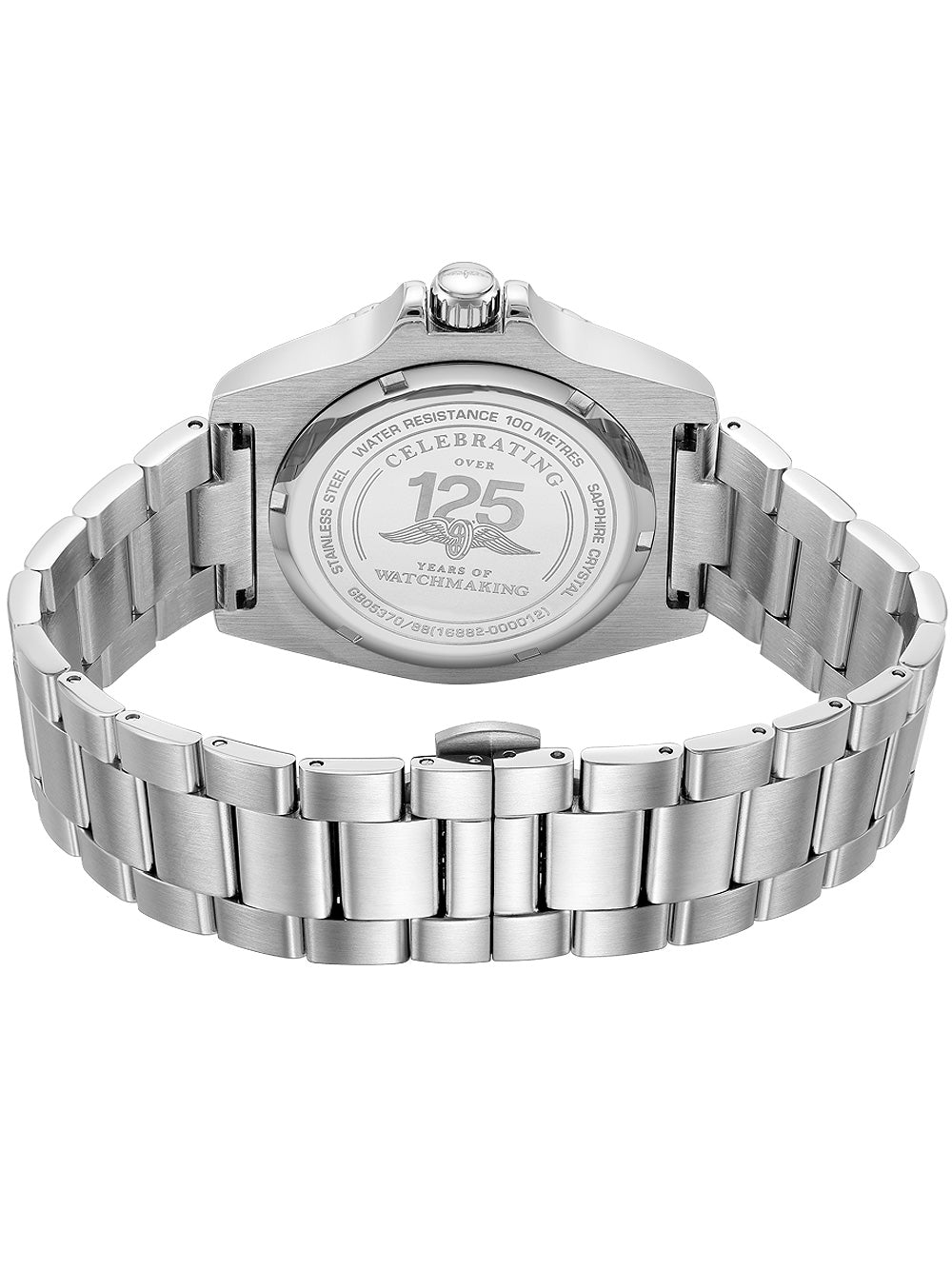 Rotary GB05370/88 Henley World Timer vyriškas laikrodis 41mm 10ATM