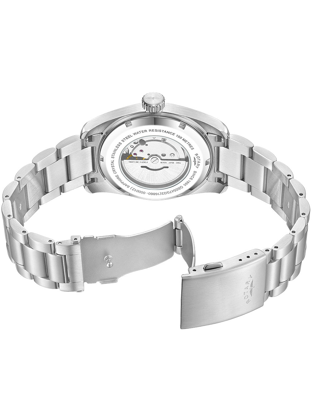 Rotary GB05470/22 Commando vyriškas laikrodis 42mm 10ATM