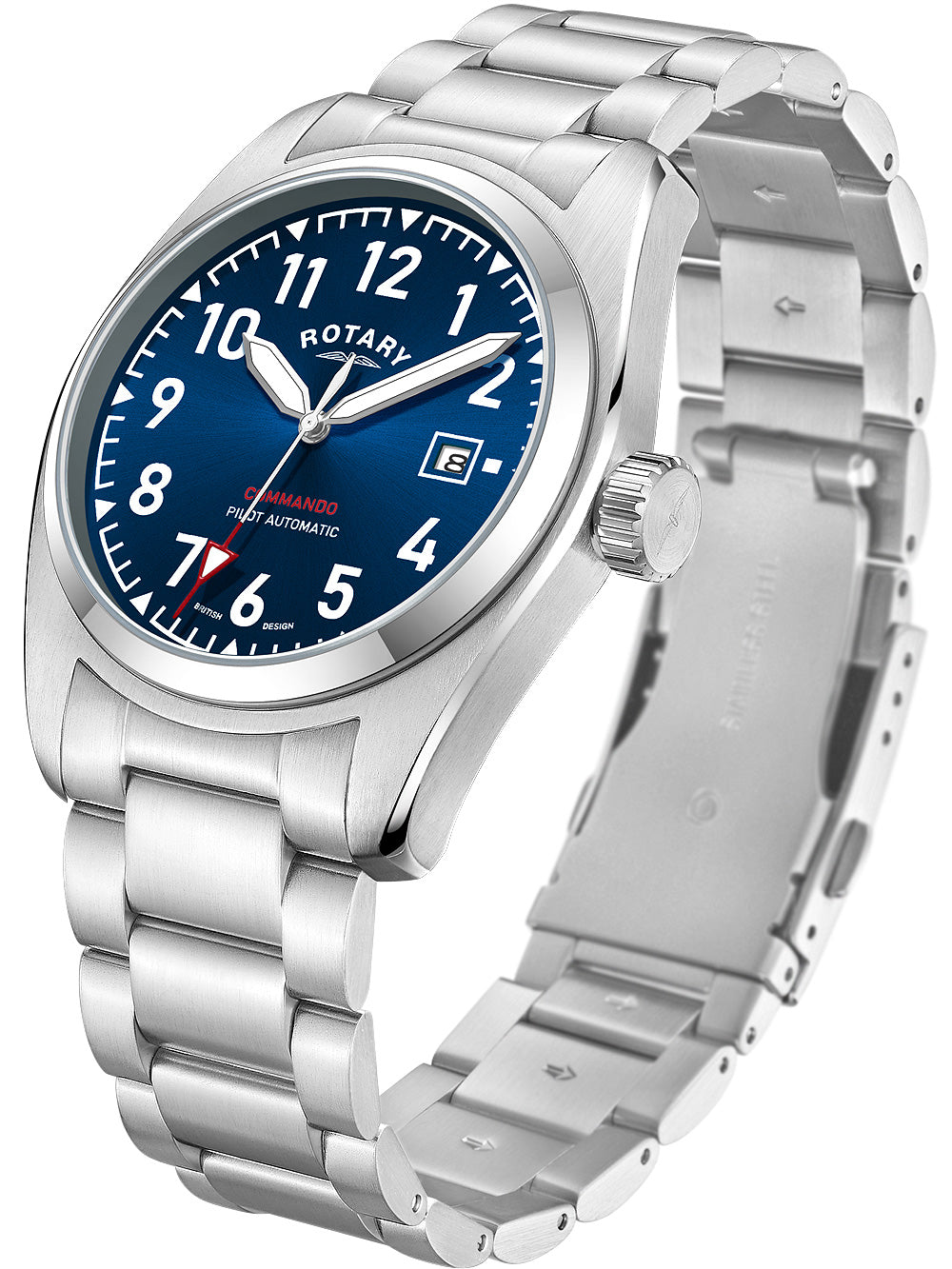 Rotary GB05470/52 Commando vyriškas laikrodis 42mm 10ATM