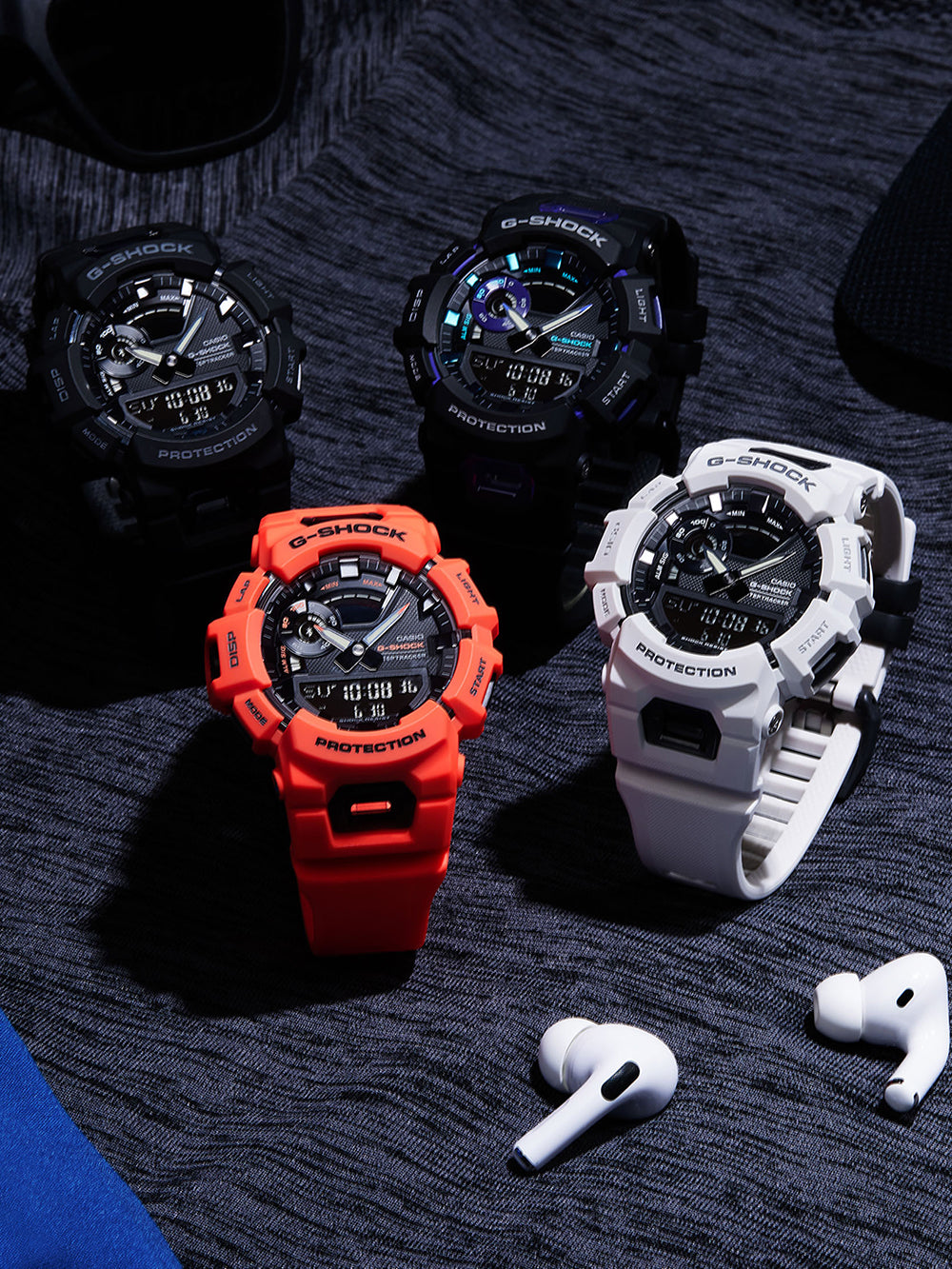 Casio GBA-900-1AER G-Shock vyriškas laikrodis 49mm 20ATM