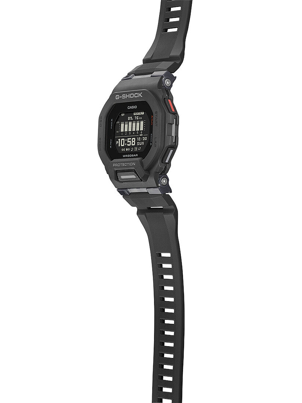 Casio GBD-200-1ER G-Shock vyriškas laikrodis 44mm 20ATM