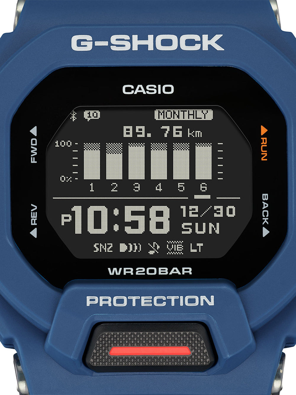 Casio GBD-200-2ER G-Shock vyriškas laikrodis 46mm 20ATM