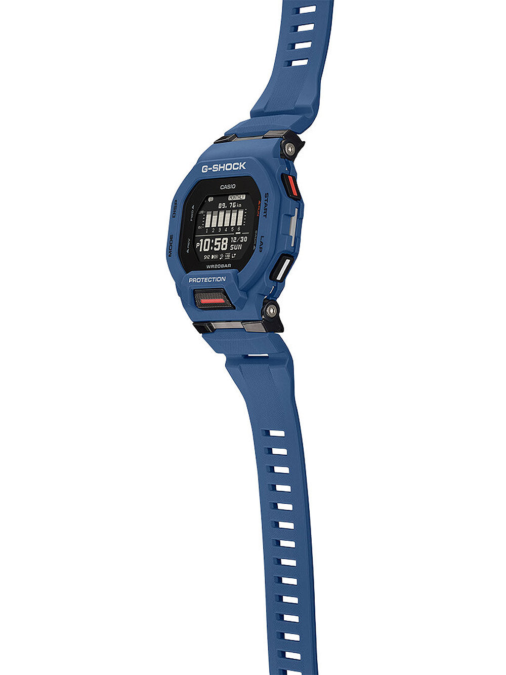 Casio GBD-200-2ER G-Shock vyriškas laikrodis 46mm 20ATM