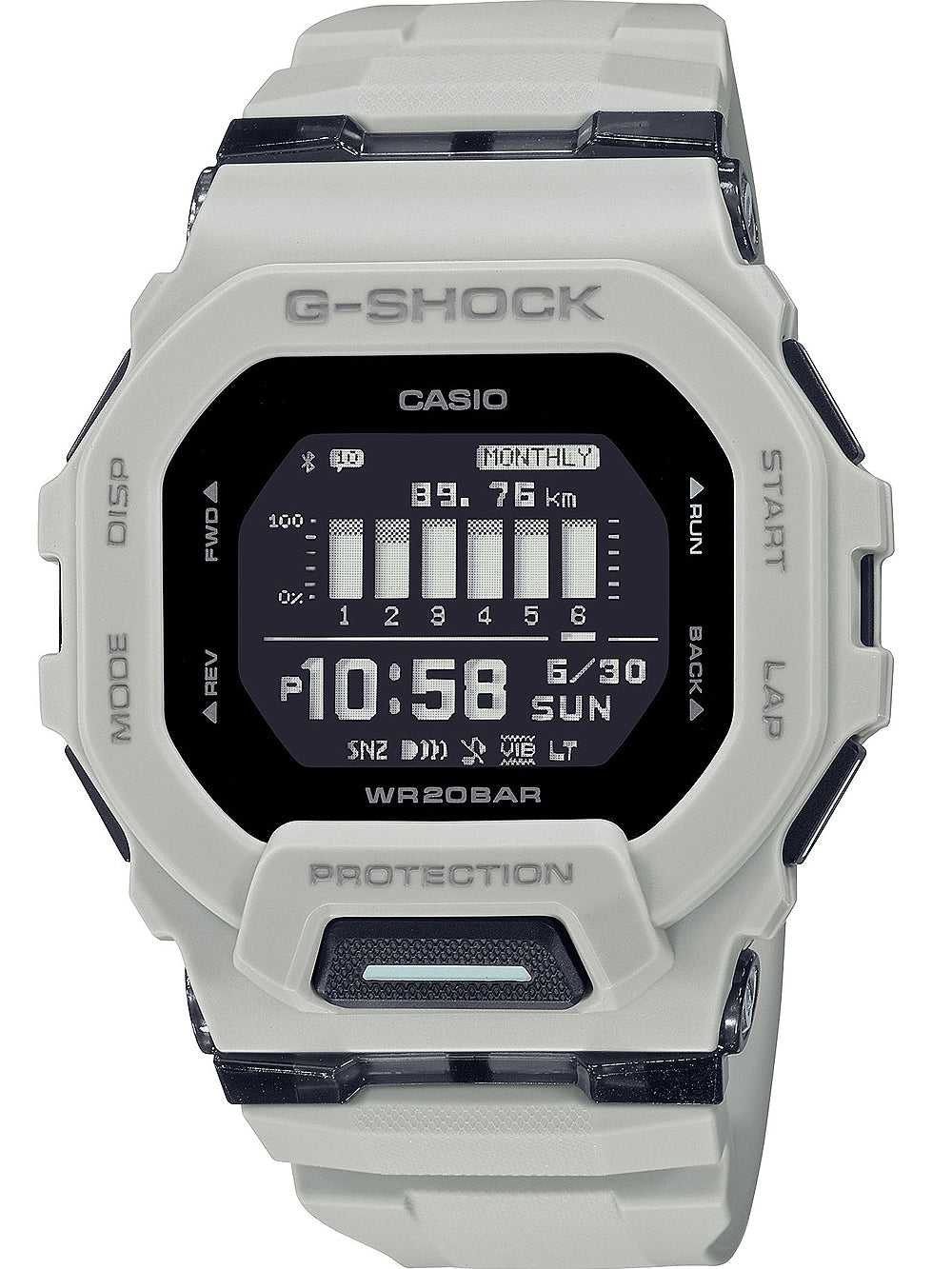 Casio GBD-200UU-9ER G-Shock vyriškas laikrodis 46mm 20ATM