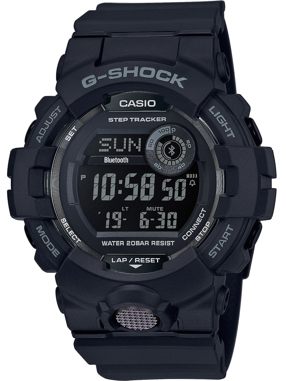 Casio GBD-800-1BER G-Shock vyriškas laikrodis 49mm 20ATM