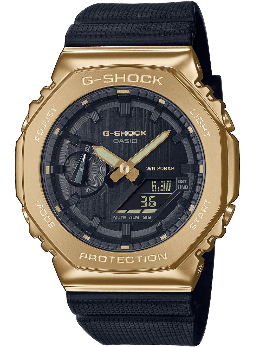 Casio GM-2100G-1A9ER G-Shock Unisex laikrodis 44mm 20ATM