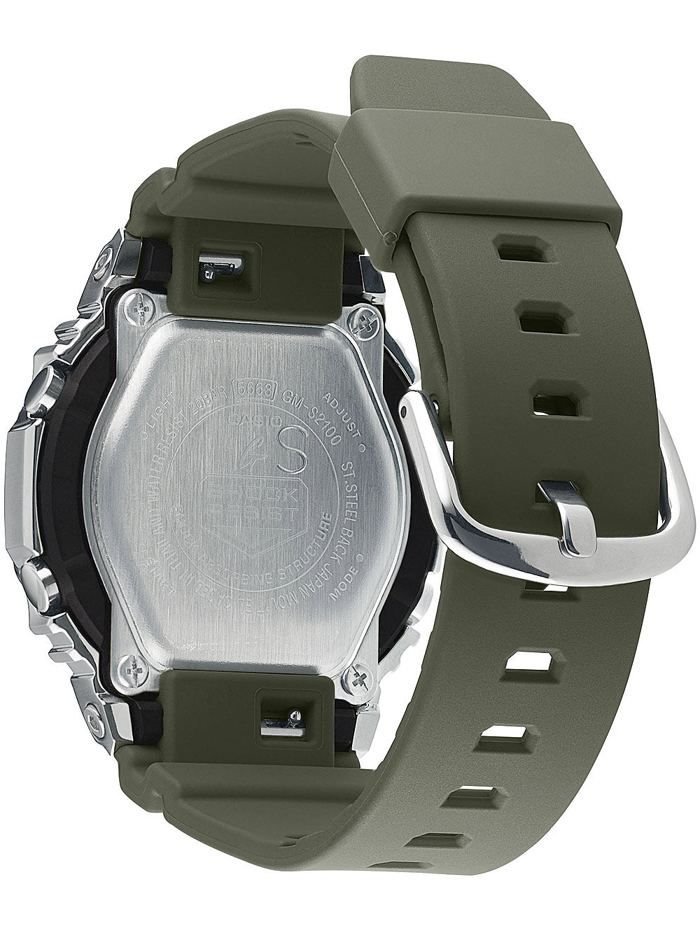 Casio GM-S2100-3AER G-Shock Unisex laikrodis 41mm 20ATM