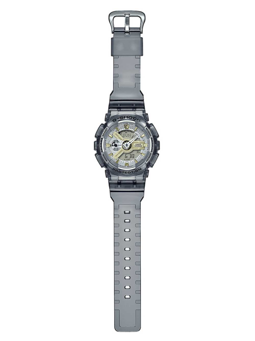 Casio GMA-S110GS-8AER G-Shock vyriškas laikrodis 43mm 20ATM