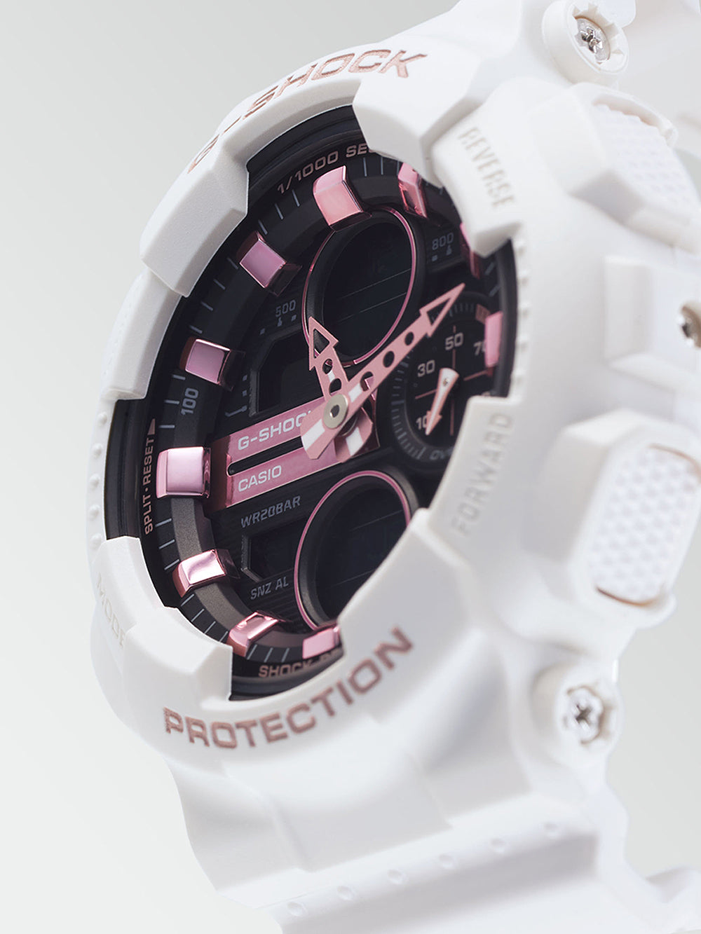 Casio GMA-S140M-7AER G-Shock vyriškas laikrodis 46mm 20ATM