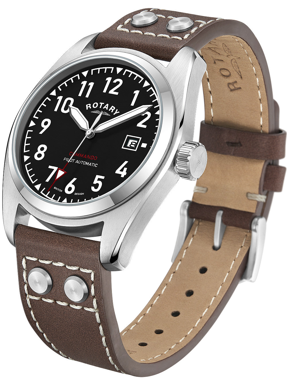 Rotary GS05470/19 Commando vyriškas laikrodis 42mm 10ATM