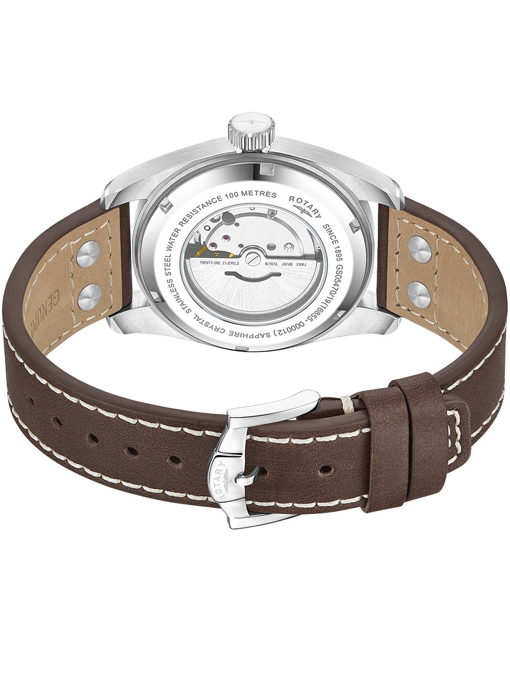 Rotary GS05470/19 Commando vyriškas laikrodis 42mm 10ATM