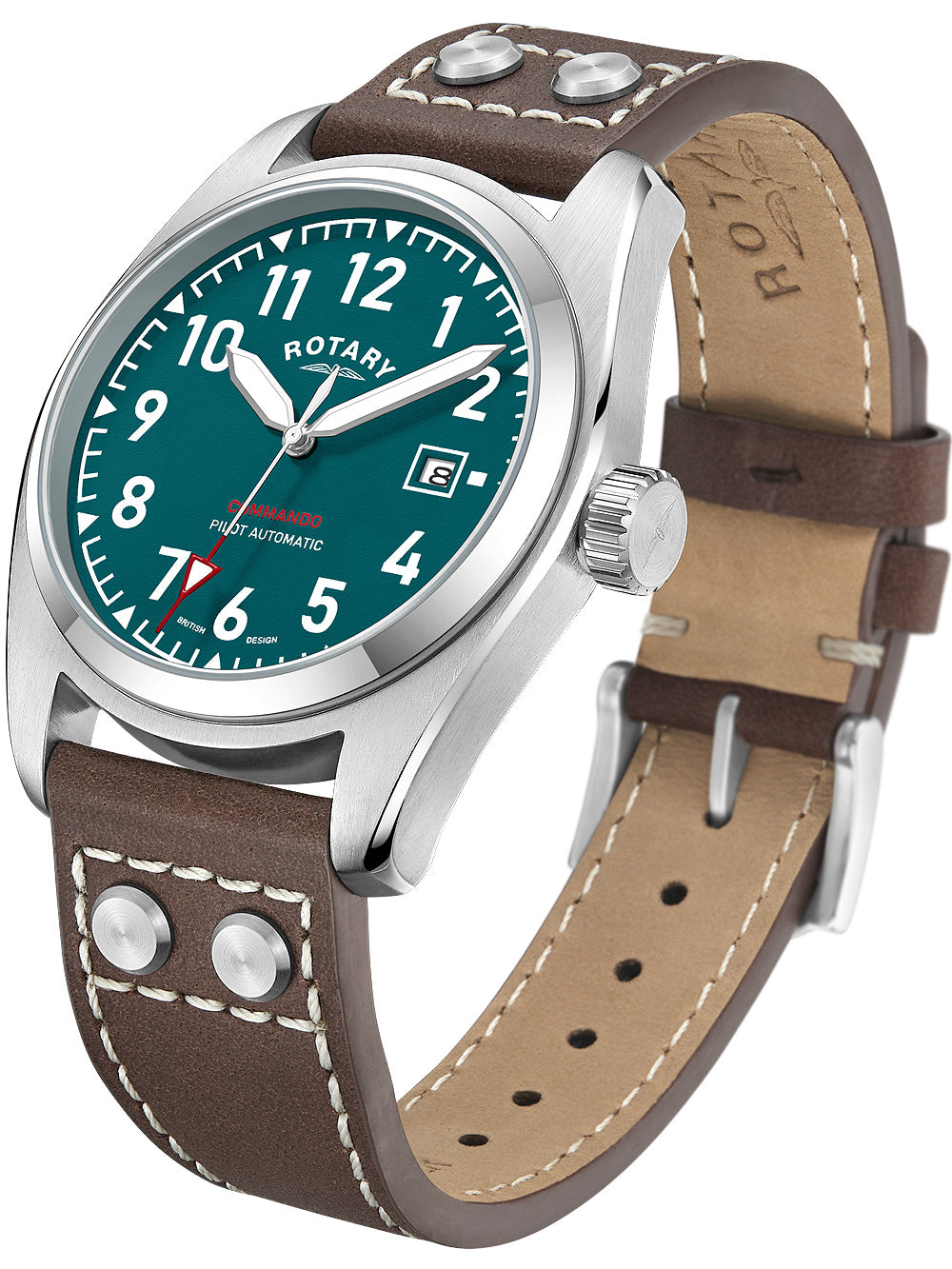Rotary GS05470/73 Commando vyriškas laikrodis 42mm 10ATM