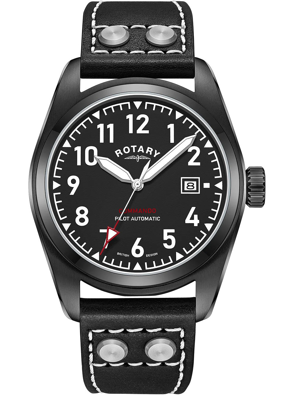 Rotary GS05474/19 Commando vyriškas laikrodis 42mm 10ATM