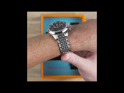 Spinnaker SP-5121-44 vyriškas laikrodis Bradner GMT Automatic 42mm 18ATM