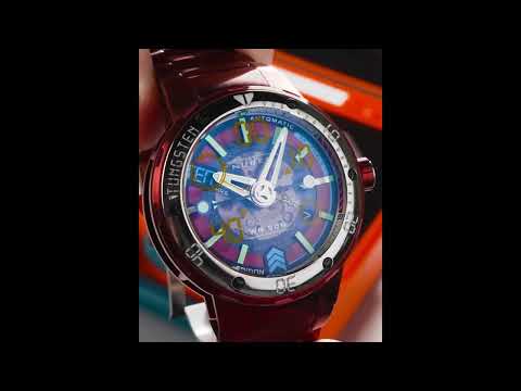 Nubeo NB-6090-55 vyriškas laikrodis Mariner 9 Automatic Limited Edition 50mm 5ATM
